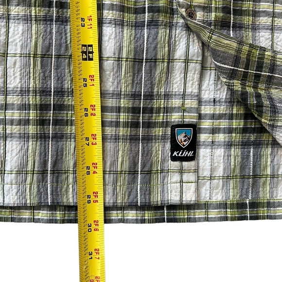 Kuhl Size Medium Mens Short Sleeve Gauzy Button Front Shirt - Picture 10 of 13